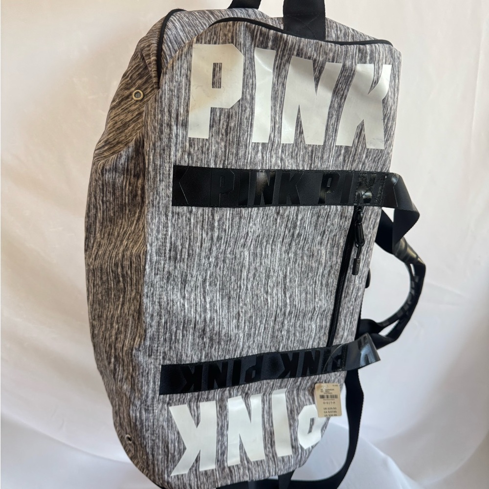 PINK Victoria's Secret Gray Duffel Bag - Picture 10 of 13